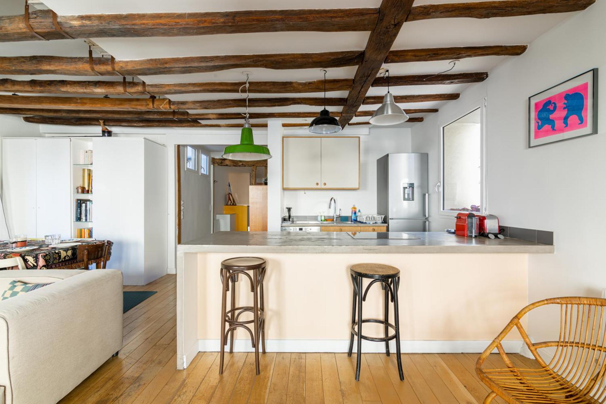 Luxurious 2 Bedroom Canal Saint Martin Saint Lazare Paris Exterior foto